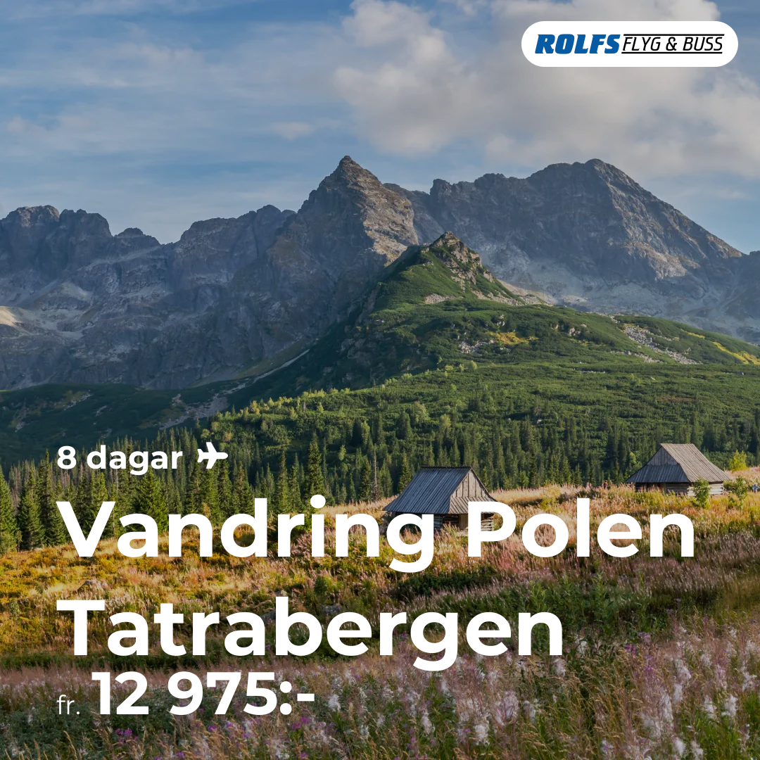 Vandring Polen Tatrabergen