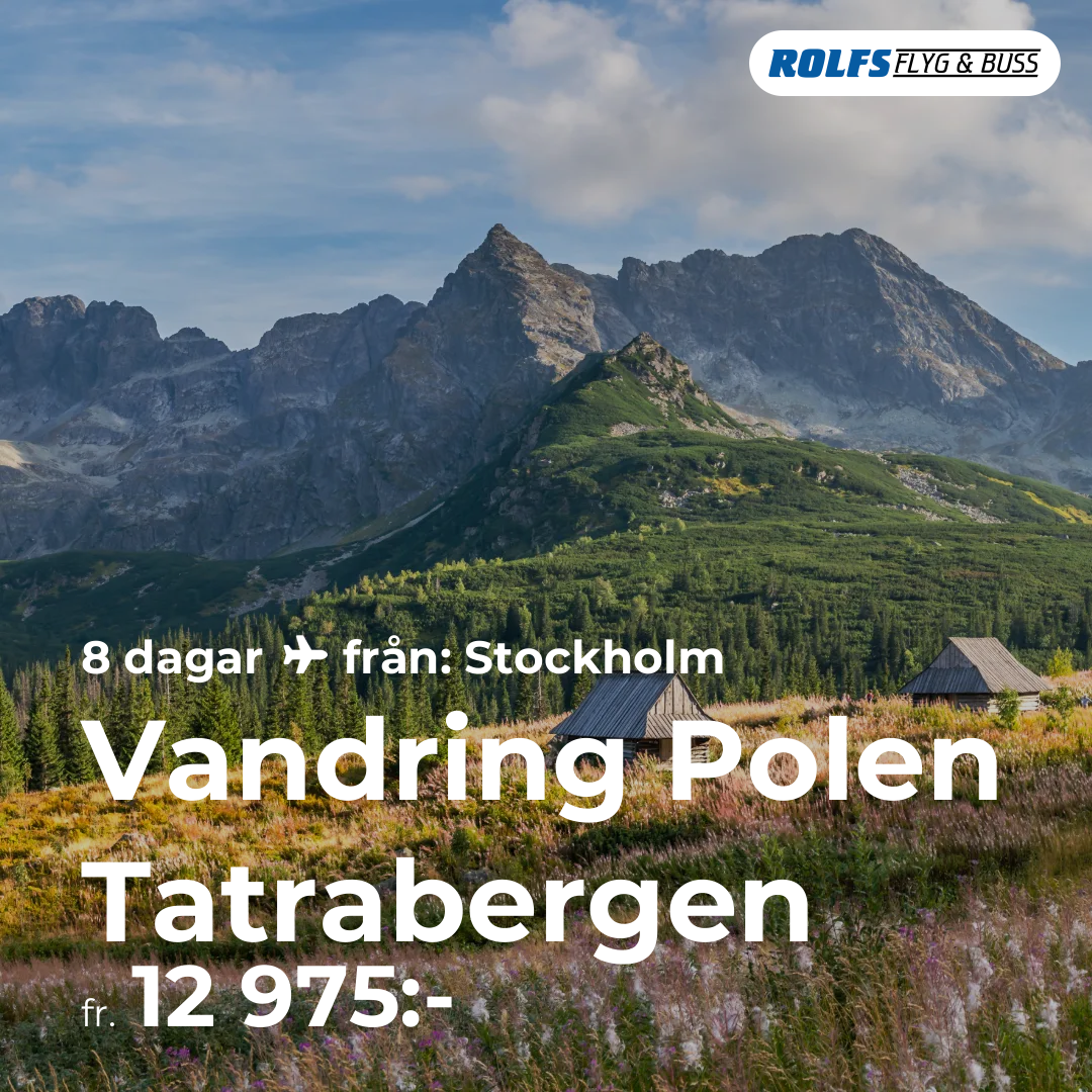 Vandring Polen Tatrabergen