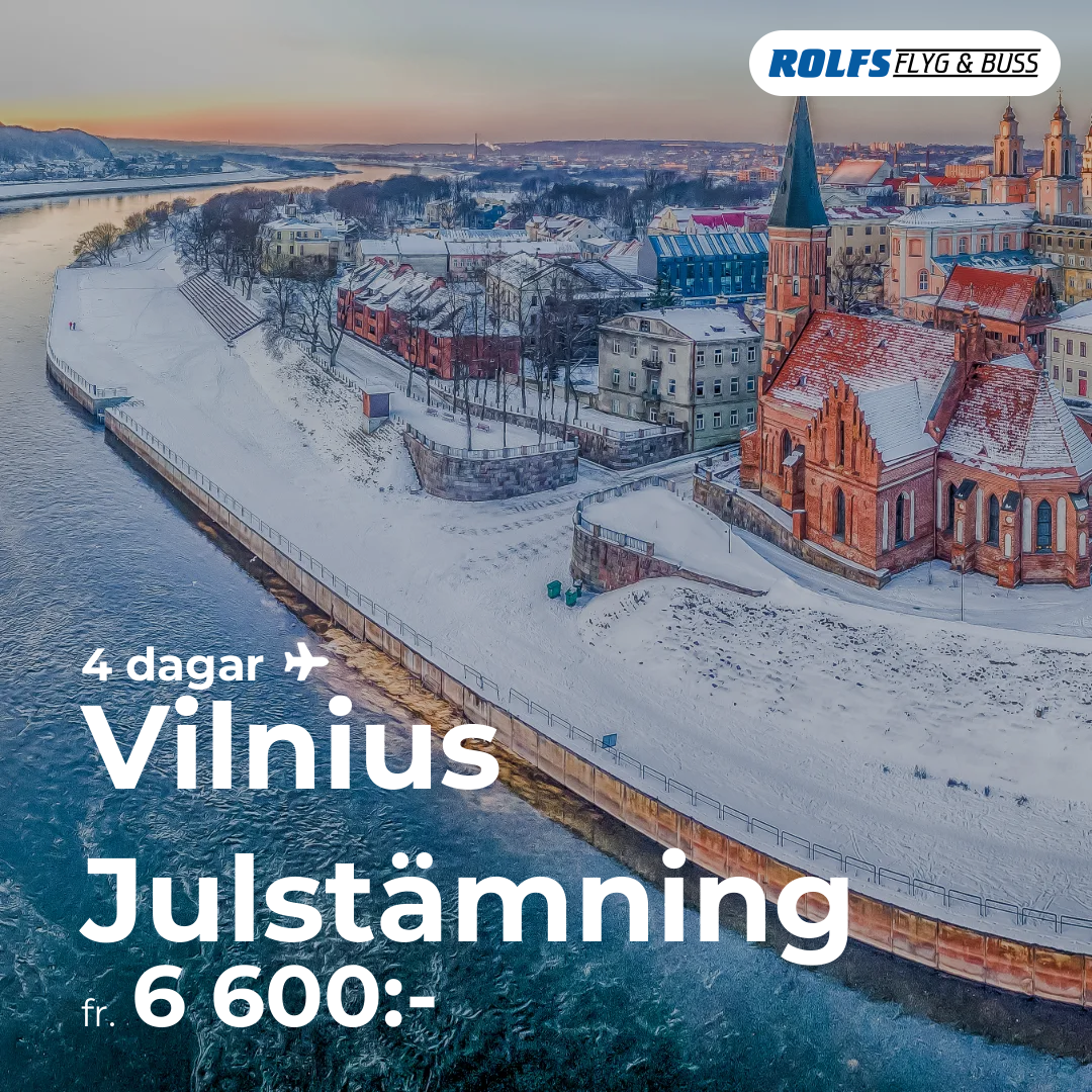 Vilnius Julstämning