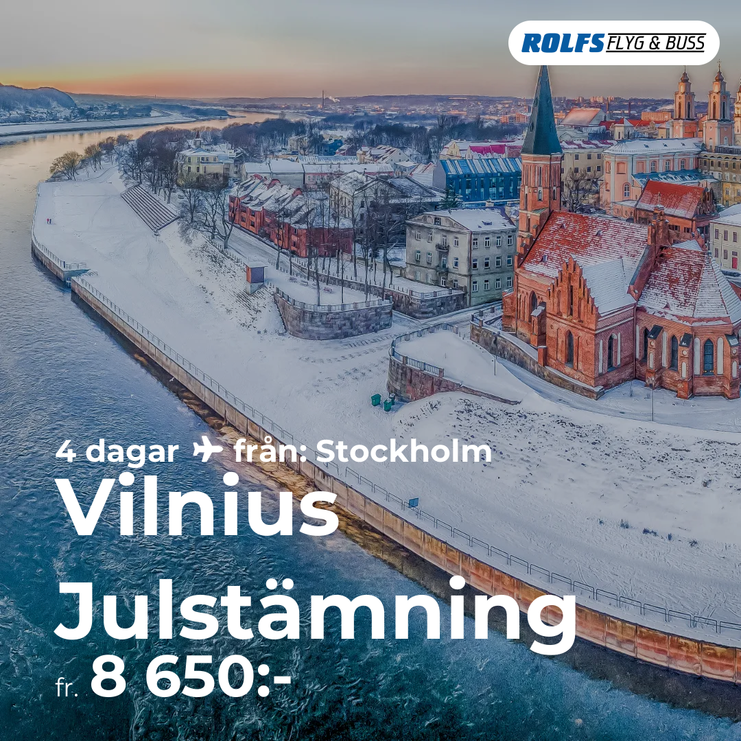 Vilnius Julstämning
