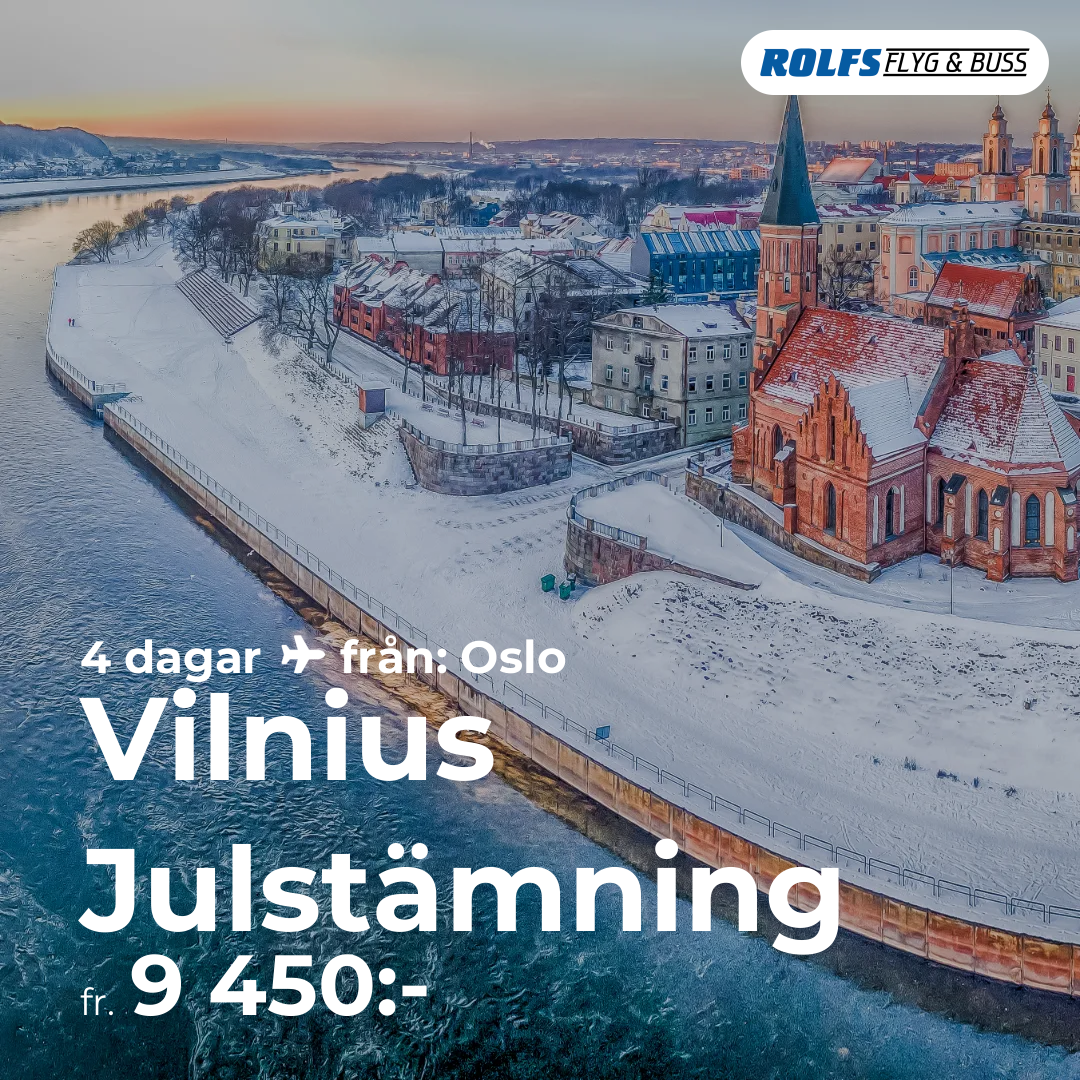 Vilnius Julstämning