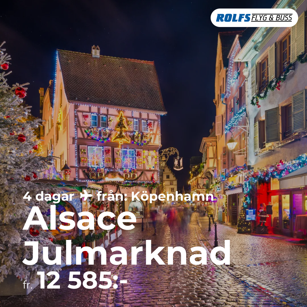 Alsace Julmarknad