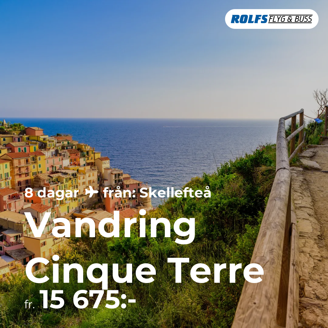 Vandring Cinque Terre