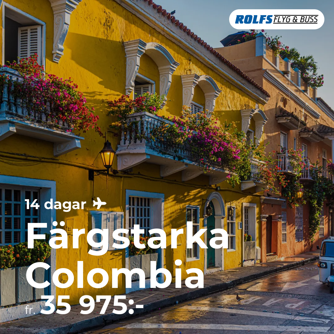 Färgstarka Colombia