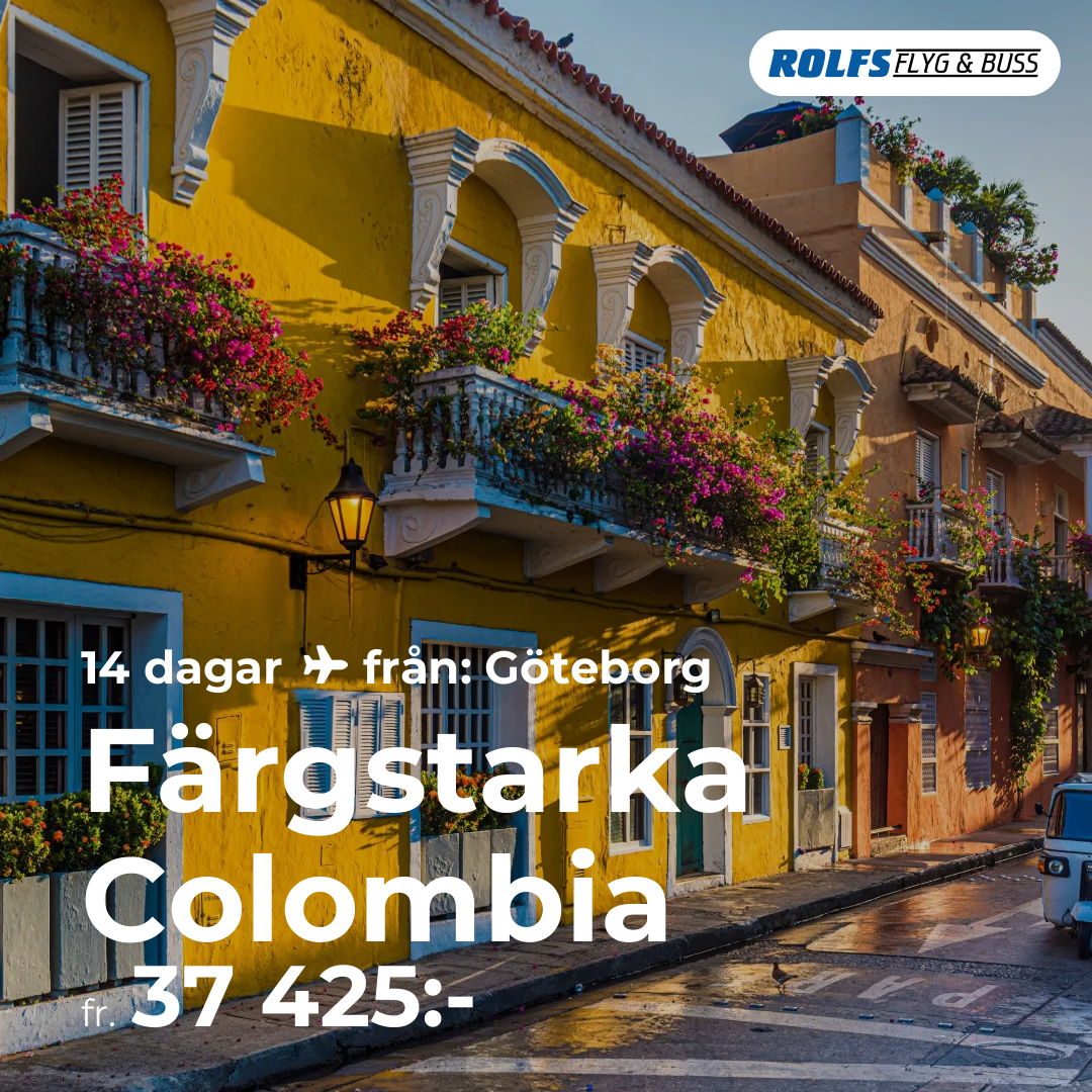 Färgstarka Colombia