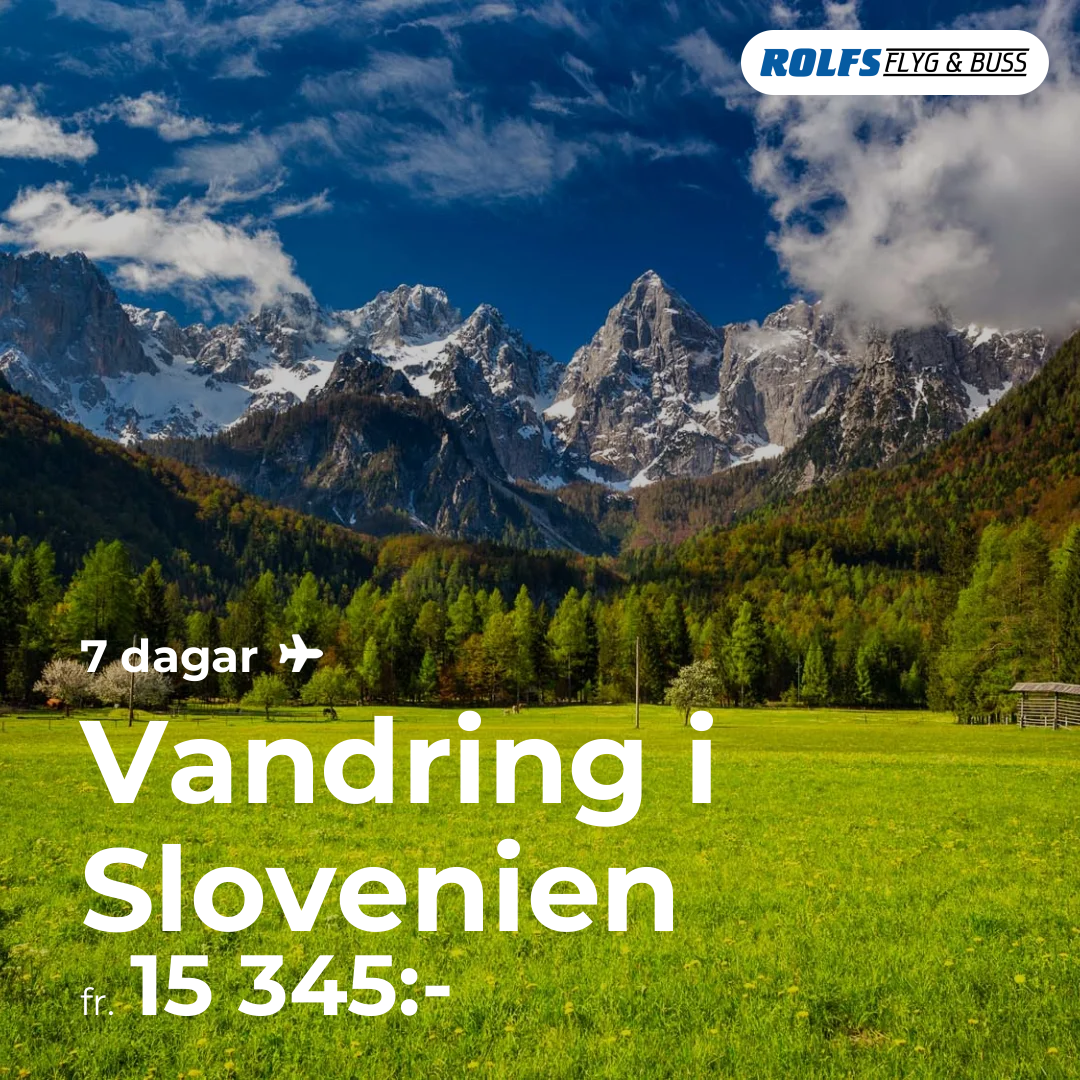 Vandring i Slovenien