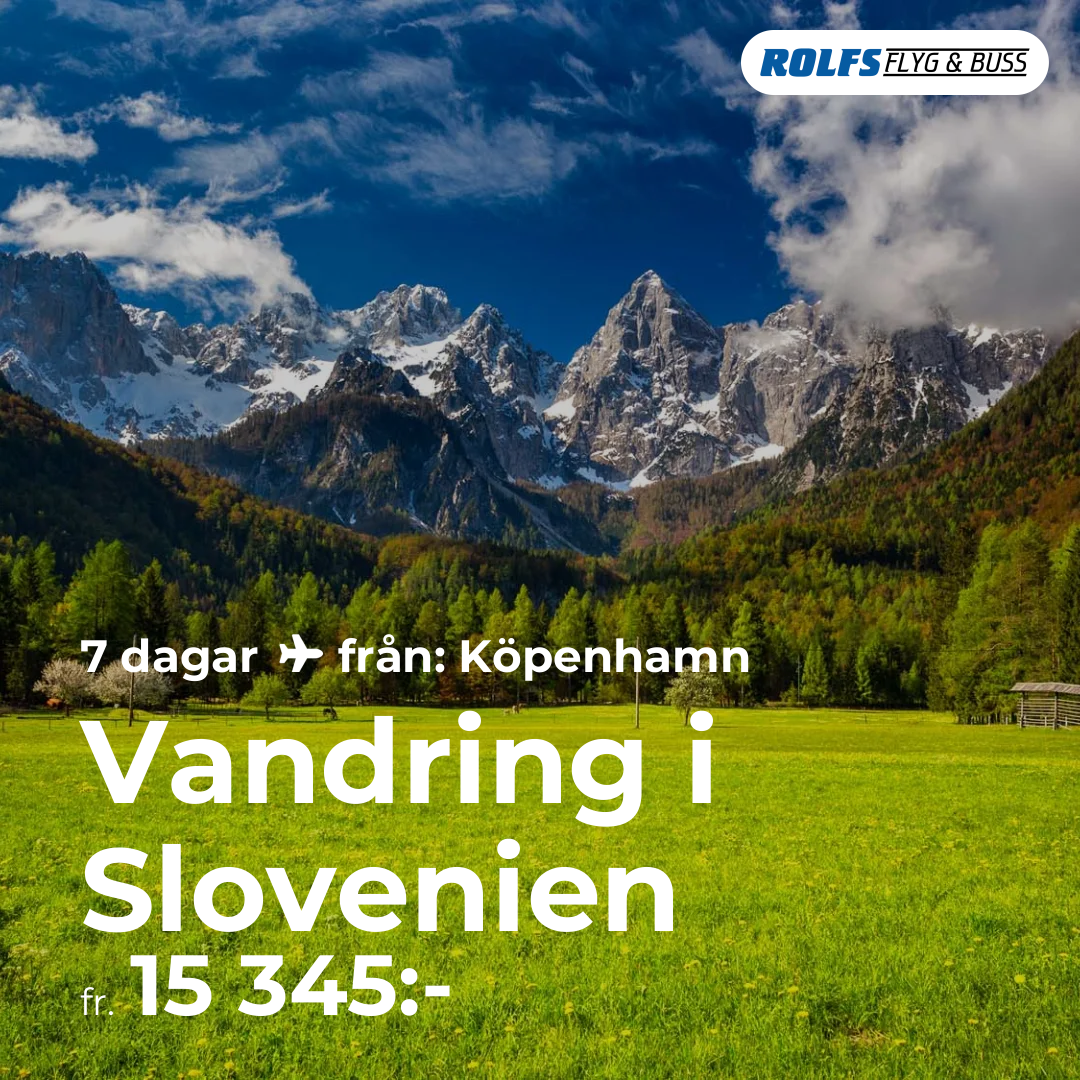 Vandring i Slovenien