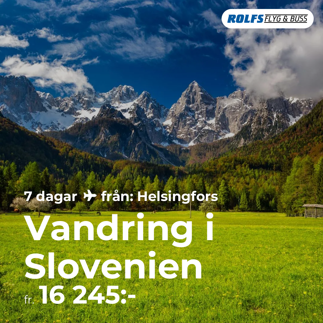 Vandring i Slovenien