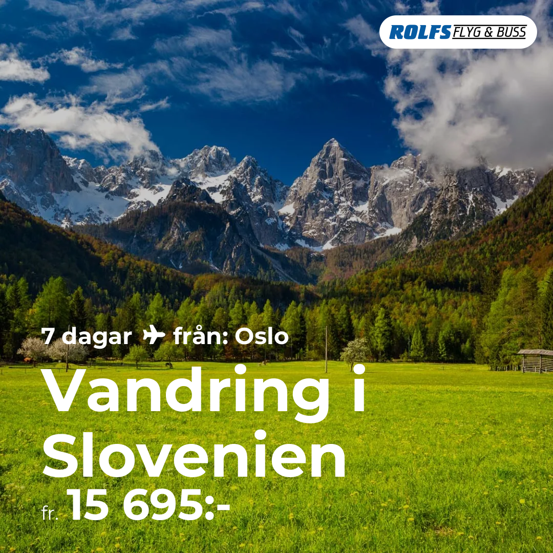 Vandring i Slovenien