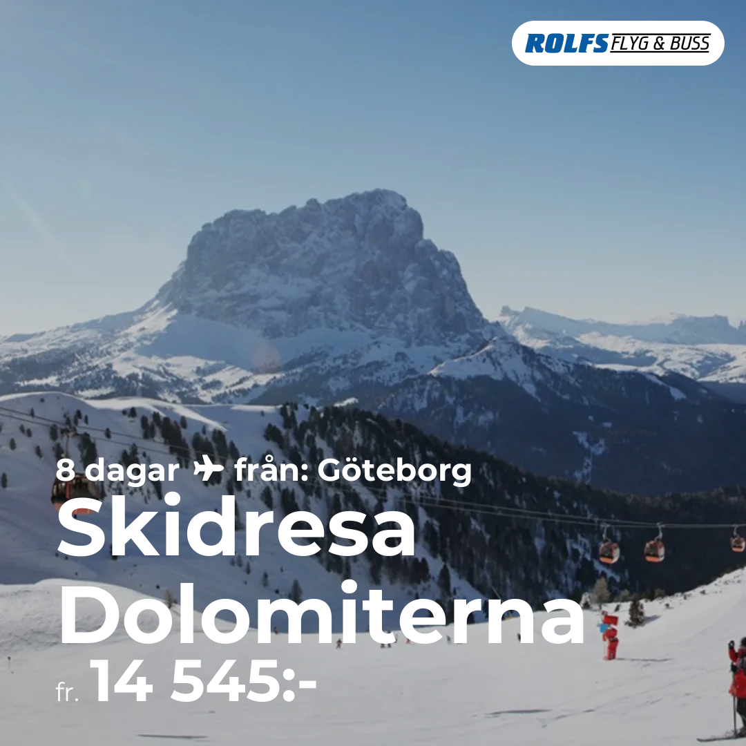 Skidresa Dolomiterna
