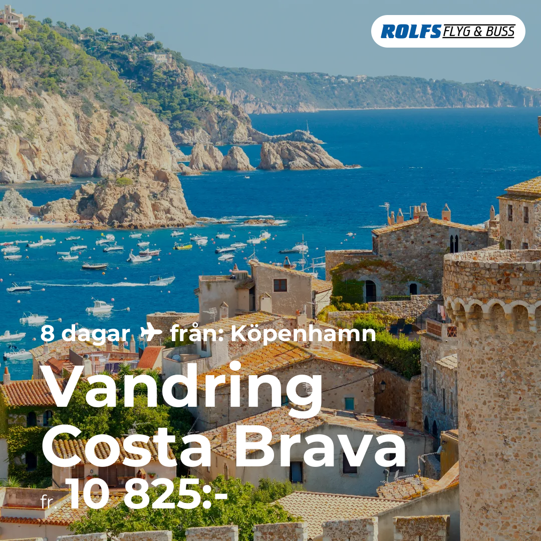 Vandring Costa Brava