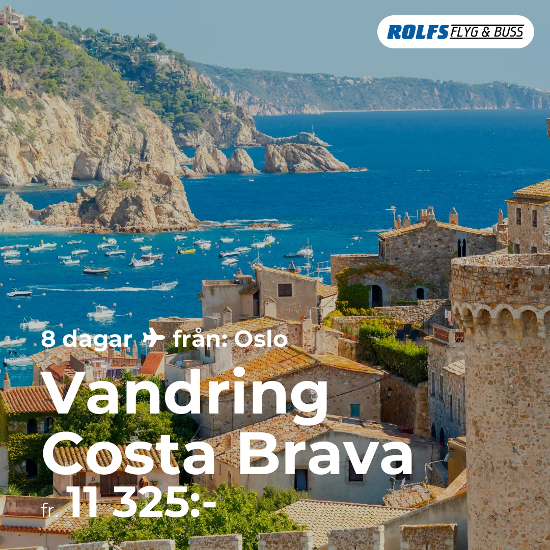 Vandring Costa Brava