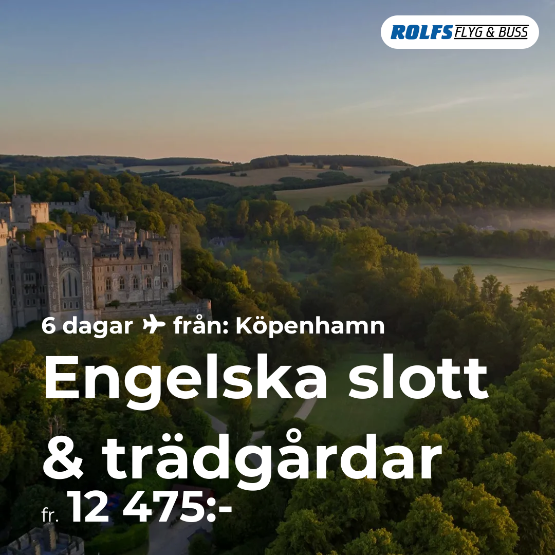 Engelska slott & trädgårdar