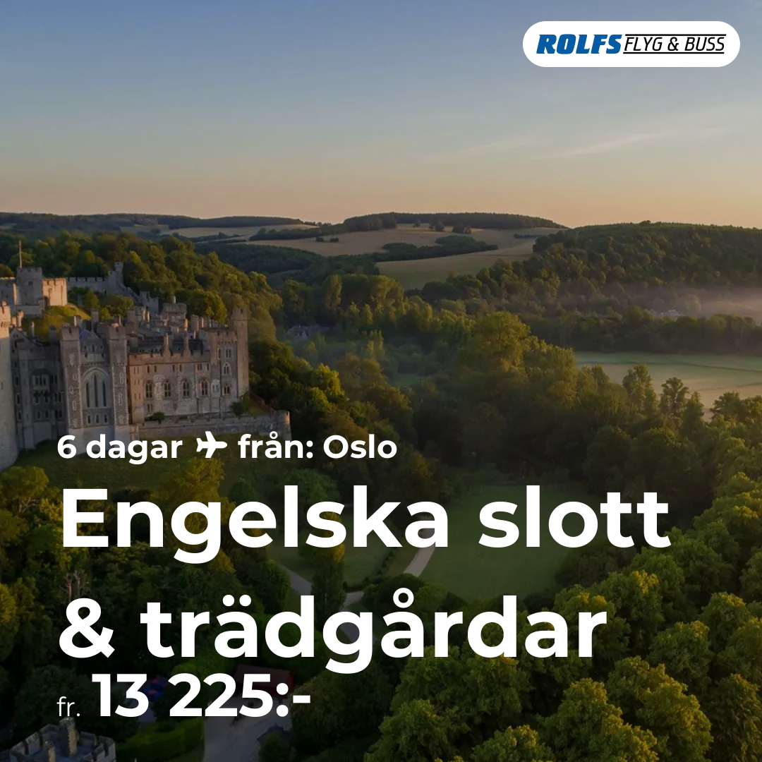 Engelska slott & trädgårdar