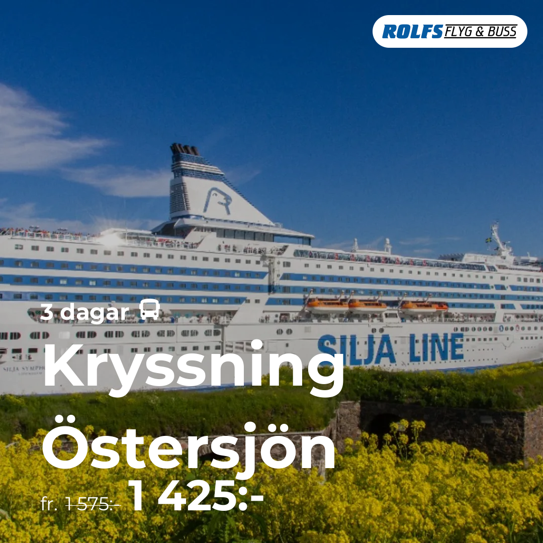 Kryssning Östersjön - 3 dagar