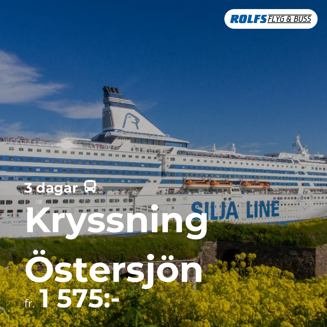 Kryssning Östersjön - 3 dagar